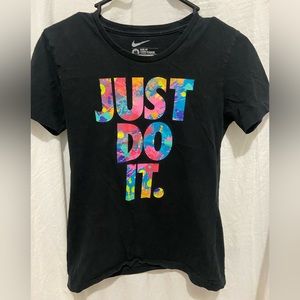 Women’s NIKE Just Do It Black tee